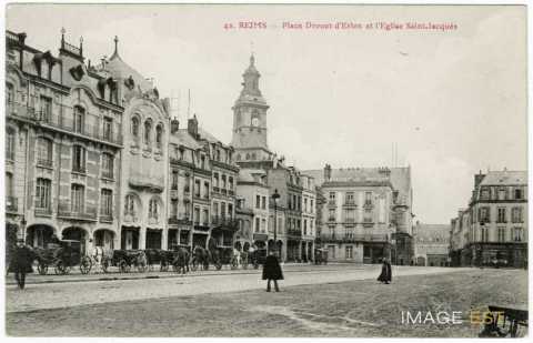 Place Drouet d'Erlon à Reims
